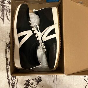 MIA Black and White Sneakers